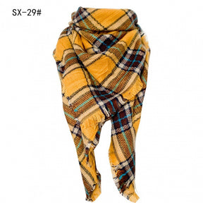 Women's Warm Fashionable Outerwear Shawl