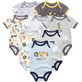 Baby Clothes Unisex Newborn Rompers Cotton Toddler Jumpsuits