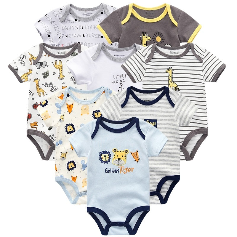 Baby Clothes Unisex Newborn Rompers Cotton Toddler Jumpsuits