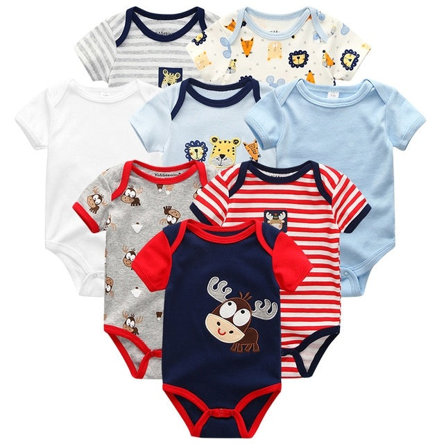 Baby Clothes Unisex Newborn Rompers Cotton Toddler Jumpsuits