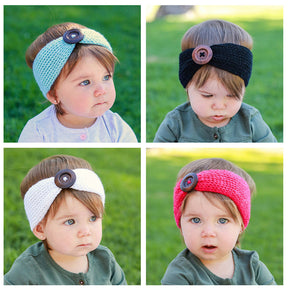 Cozy and Stylish Children's Knitted Hair Band