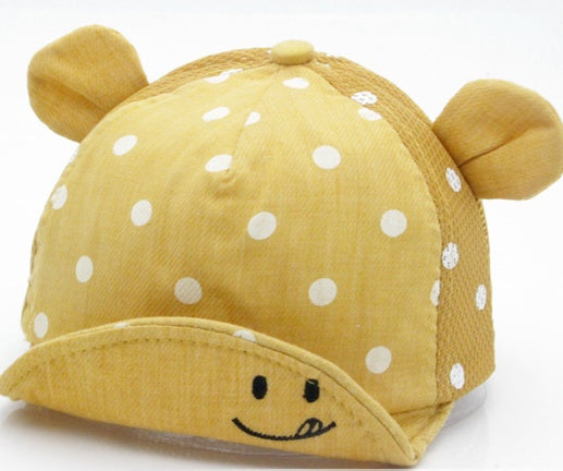 Baby summer sun hat baby cartoon sun hat