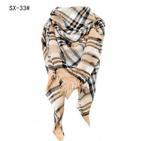 Women's Warm Fashionable Outerwear Shawl