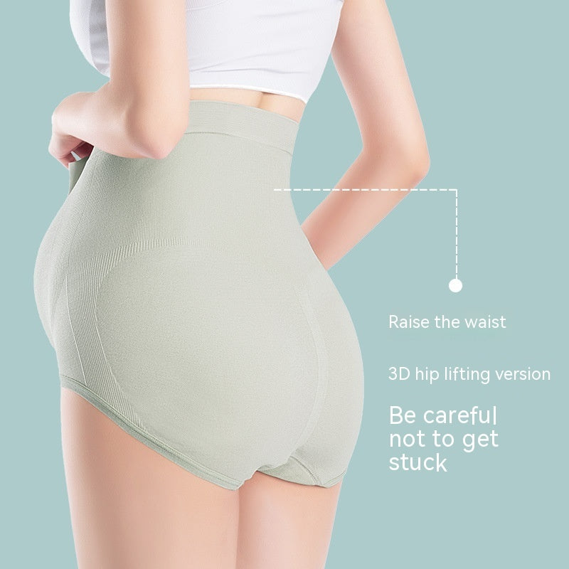 Thin Breathable Cotton Crotch Belly Support Postpartum Pregnant Women Seamless Underwear