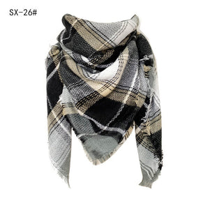 Women's Warm Fashionable Outerwear Shawl