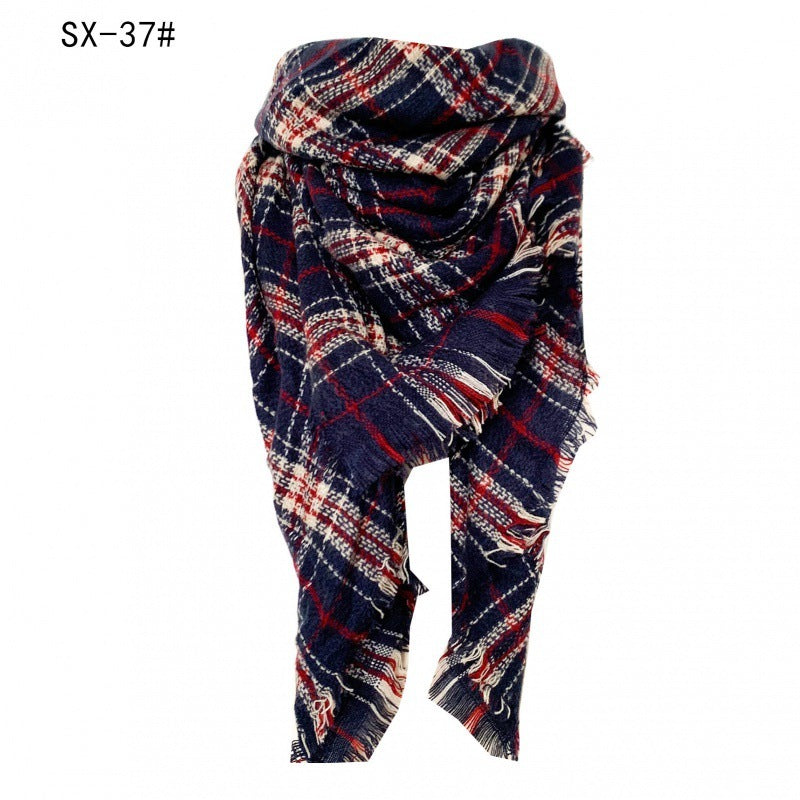 Women's Warm Fashionable Outerwear Shawl