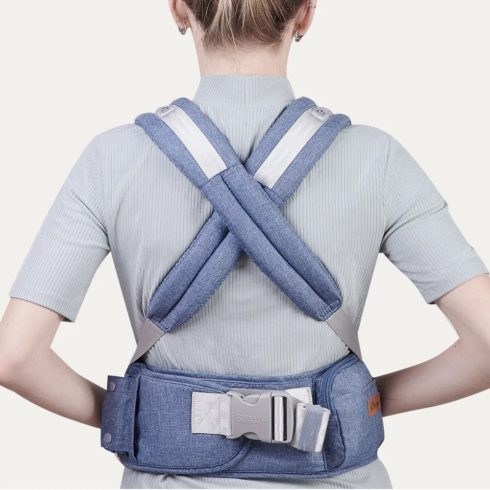 Sunveno Ergonomic Baby Carrier with Hip Seat