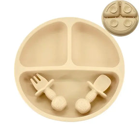 Baby Silicone Plate Set